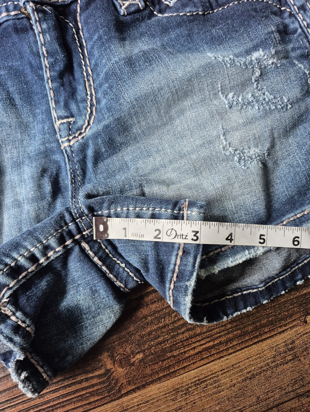 Rock Revival Magnor Easy Short Denim Size 27 Womens - Picture 6 of 9